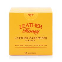 Toalhetes de Limpeza Leather Honey Clean On-The-Go - 10 Unidades