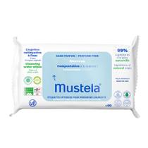 Toalhetes de limpeza Mustela Baby Home Compostable 60 ct Toalhetes de limpeza Mustela Baby Home Compostable 60 ct