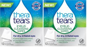 Toalhetes de Limpeza para Pálpebras TheraTears com Extrato de Pepino Toalhetes de Limpeza para Pálpebras TheraTears com Extrato de Pepino