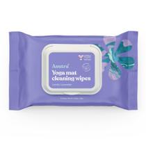 Toalhetes de limpeza para tapetes de ioga ASUTRA Lovely Lavender 30 Wipes