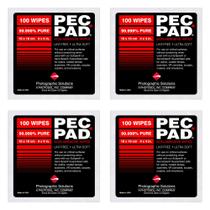 Toalhetes de limpeza, soluções fotográficas, PEC-PAD, sem fiapos, 10x10cm