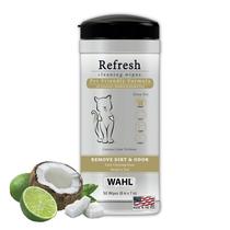 Toalhetes de limpeza Wahl Cat Refresh Oatmeal 50 Count