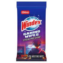 Toalhetes de Limpeza Windex Gaming 25 Unidades Pré-umedecidas