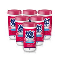 Toalhetes de mão Wet Ones antibacterianos Fresh Scent 40 ct (pacote com 6)