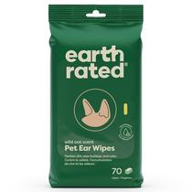 Toalhetes de ouvido para animais de estimação, com classificação terrestre, hipoalergênicos para cães e gatos, 70 quilates Toalhetes de ouvido para animais de estimação, com classificação terrestre, hipoalergênicos para cães e gatos, 70 quilates