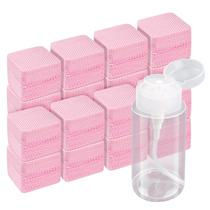 Toalhetes de unhas JIASHENG sem fiapos, 1080 unidades com frasco dispensador de bomba Toalhetes de unhas JIASHENG sem fiapos, 1080 unidades com frasco dispensador de bomba