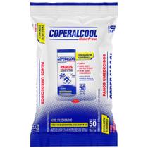 Toalhetes Desinfetantes Álcool Coperalcool Pacote 50un Toalhetes Desinfetantes Álcool Coperalcool Pacote 50un