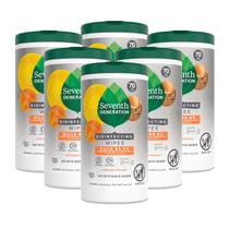 Toalhetes desinfetantes de sétima geração, 70 unidades, pacote com 6 Toalhetes desinfetantes de sétima geração, 70 unidades, pacote com 6