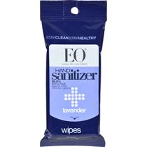 Toalhetes desinfetantes para as mãos EO Products Lavender 10 towelettes x 6