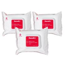 Toalhetes desodorantes Duradry Whole-Body Aqua Scent, pacote com 3