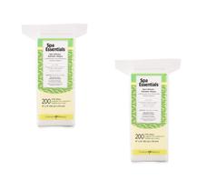 Toalhetes estéticos Graham Spa Essentials não tecidos 10x10cm 200 ct