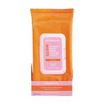 Toalhetes faciais MCObeauty GLOW VITAMIN-C com vitamina C, pacote com 25