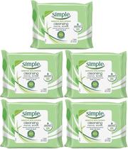 Toalhetes faciais Simple Kind To Skin Cleansing Travel Pack x35 Toalhetes faciais Simple Kind To Skin Cleansing Travel Pack x35