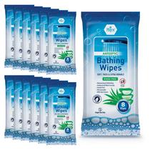 Toalhetes hospitalares MED PRIDE Rinse XL Toalhetes de banho 96 unidades Toalhetes hospitalares MED PRIDE Rinse XL Toalhetes de banho 96 unidades