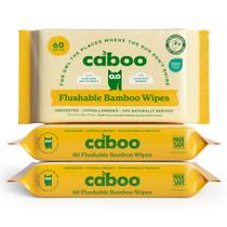 Toalhetes laváveis Caboo Tree Free Bamboo Viscose 180 unidades