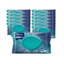 Toalhetes laváveis Charmin 480 Total Wipes (12 pacotes de 40)