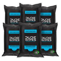 Toalhetes laváveis Dude Dude Wipes, pacote de viagem, 108 toalhetes, pacote com 6 Toalhetes laváveis Dude Dude Wipes, pacote de viagem, 108 toalhetes, pacote com 6