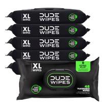 Toalhetes laváveis Dude Wipes Herbal Relief, pacote com 6, 288 toalhetes