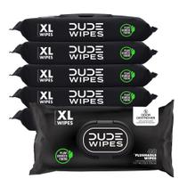 Toalhetes laváveis Dude Wipes Odor Destroyer XL, pacote com 6 x 288
