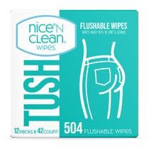 Toalhetes laváveis Nice 'N Clean Adult 504 Wipes Aloe e vitamina E