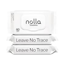 Toalhetes laváveis Nolla 100% biodegradáveis à base de plantas 180 ct Toalhetes laváveis Nolla 100% biodegradáveis à base de plantas 180 ct