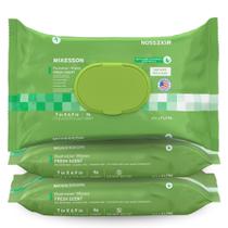 Toalhetes laváveis para adultos McKesson 288ct Aloe Vitamina E Toalhetes laváveis para adultos McKesson 288ct Aloe Vitamina E