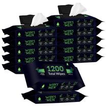 Toalhetes laváveis Pursonic Soft Mint perfumados para homens 12x1200 Toalhetes laváveis Pursonic Soft Mint perfumados para homens 12x1200