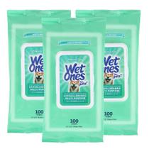 Toalhetes multiuso para animais de estimação Wet Ones 300 quilates para cães, sem perfume