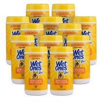 Toalhetes para animais de estimação Wet Ones Toalhetes multiuso para cães Aloe Vera 50 Ct