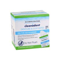 Toalhetes para limpeza de dentaduras Dr. B Dental Solutions Cleanadent x30