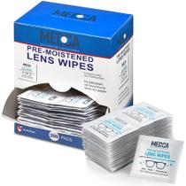 Toalhetes para limpeza de lentes e vidros MedCA Portable 200 Pack