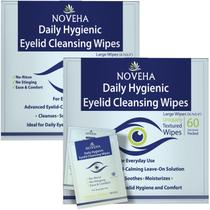 Toalhetes para pálpebras e cílios NOVEHA Daily Hygienic 120 unidades (pacote com 2)