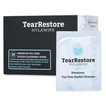 Toalhetes para pálpebras TearRestore Tea Tree HylaWipe - 30 unidades