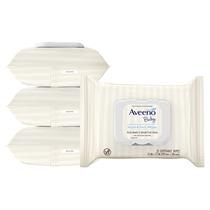 Toalhetes Umedecidos Aveeno Baby - Sem Perfume, 100 Unidades (4 Pacotes) - Para Pele Sensível