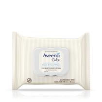 Toalhetes Umedecidos Aveeno para Bebês - 25 Unidades - Limpeza Facial e Corporal Toalhetes Umedecidos Aveeno para Bebês - 25 Unidades - Limpeza Facial e Corporal