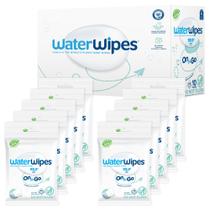 Toalhetes WaterWipes On The Go 99,9% à base de água 100 unidades x 10
