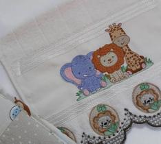 Toalhinha infantil animaizinhos