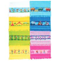 Toalhinha Visita Transfer 21x30CM Várias Estampas Algodão