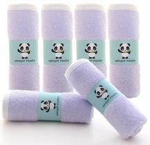 Toalhinhas HIPHOP PANDA Baby Rayon Bamboo, 2 camadas, roxas, x6