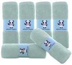 Toalhinhas HIPHOP PANDA Baby Rayon feitas de bambu, pacote com 6 Toalhinhas HIPHOP PANDA Baby Rayon feitas de bambu, pacote com 6