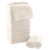 Toalhinhas MOONQUEEN Ultra Soft Premium 30x30cm, pacote com 24 unidades de creme