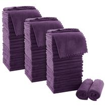 Toalhinhas MOONQUEEN Ultra Soft Premium 30x30cm, pacote com 72 unidades, ameixa Toalhinhas MOONQUEEN Ultra Soft Premium 30x30cm, pacote com 72 unidades, ameixa