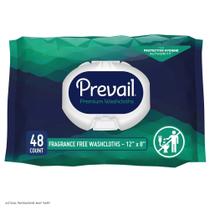 Toalhinhas para adultos Prevail, sem perfume, 30x20 cm (576 unidades)