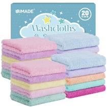 Toalhinhas para Bebê UNIMADE Kit com 20 Peças, Macias, em Fleece Coral, 18 x 23 cm Toalhinhas para Bebê UNIMADE Kit com 20 Peças, Macias, em Fleece Coral, 18 x 23 cm