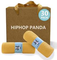Toalhinhas para bebês HIPHOP PANDA 25x25 cm, macias, pacote com 30 Toalhinhas para bebês HIPHOP PANDA 25x25 cm, macias, pacote com 30