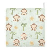 Toalhinhas para bebês vvfelixl Cute Monkey Coconut Trees 30x30cm, pacote com 3 Toalhinhas para bebês vvfelixl Cute Monkey Coconut Trees 30x30cm, pacote com 3