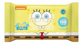 Toalhinhas Umedecidas Bob Esponja 100 Uni