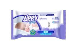 Toalinha umedecida lippy premium 100 folhas