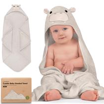 Toalla con Capucha para Bebés KeaBabies 89x89cm Suave de Bambú