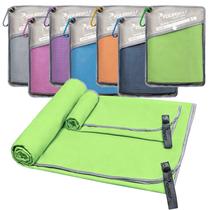 Toalla de Microfibra para Camping SYOURSELF de Secado Rápido 72x32 cm Paquete de 2